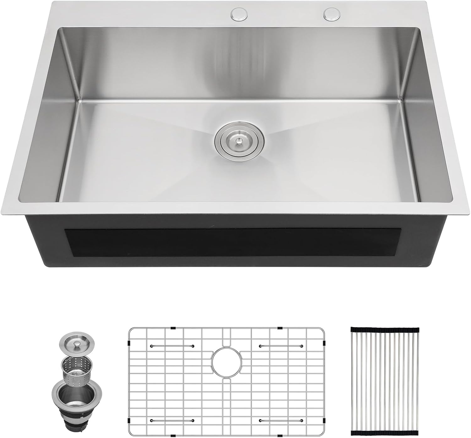 Fregadero Topmount de 30 × 18 × 10 pulgadas