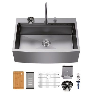 Fregadero Topmount de 33 × 22 pulgadas