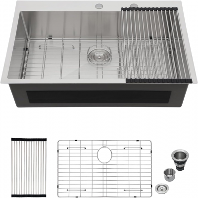 Fregadero Topmount de 32 × 18 pulgadas
